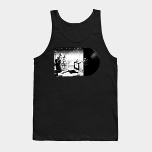 Mommy's Little Monster-Vinyl Cover Art Tank Top